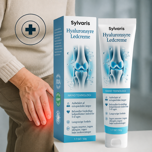 Sylvaris™ Hyaluronsyre-ledcreme | Lindrer slidgigtssmerter på kun 2 minutter!