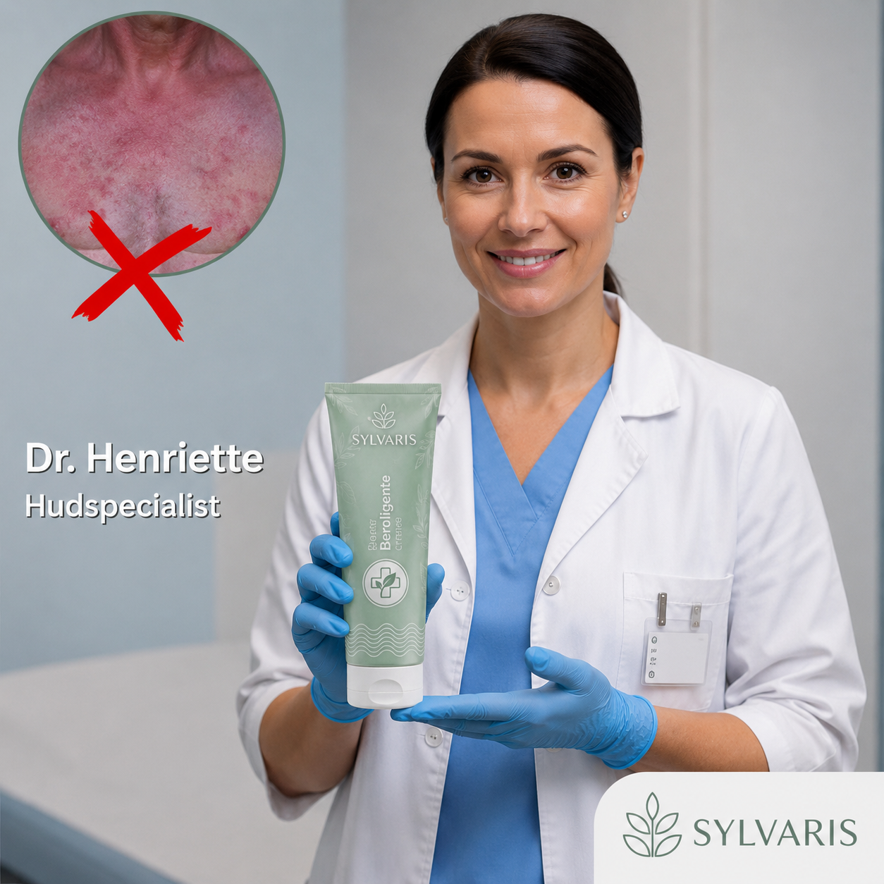 Sylvaris™ hudfoldscreme | Lindrer 99 % af hudfoldsproblemer allerede ved første brug